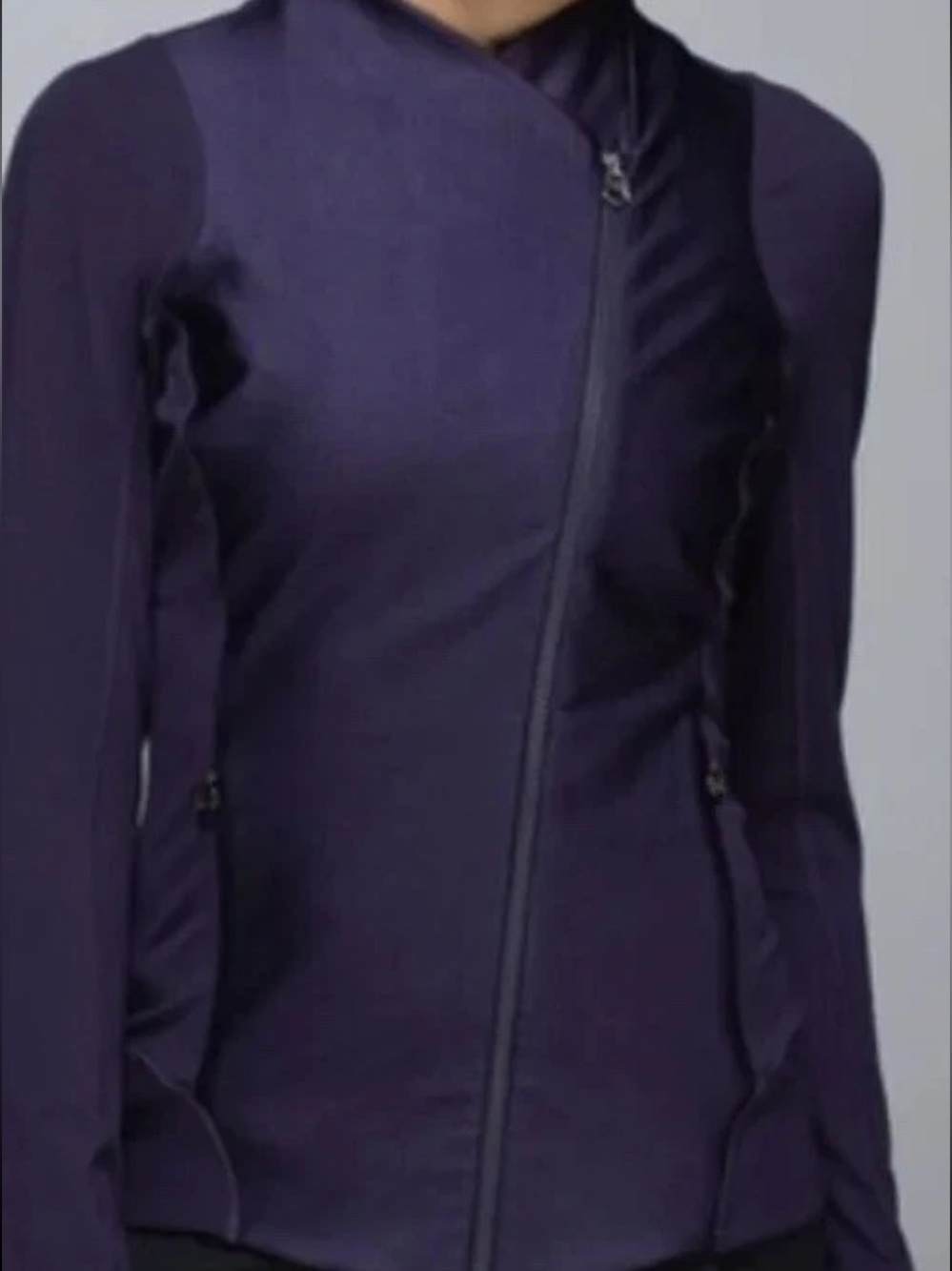 Lululemon Athletica plum Women's Asymmetrical Zip Jacket